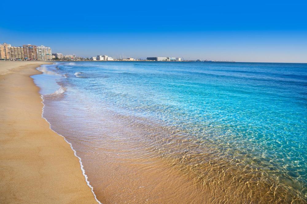 Centrico Apartamento Con Todo A Estrenar En La Playa Santa Pola Exterior foto